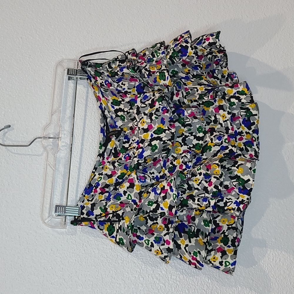 Topshop mini skirt size 8
